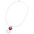 Calabria Sun/EyeGlass Necklace Skissa Murano Glass Disc