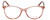 Vivid Designer Reading Eyeglasses 75 Pink Sparkle/Blue Light Filter + A/R Lenses
