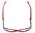 Top View of Eyefunc Designer Blue Light Blocking Reading Glasses 8072-90 Multi 49mm 20 Power