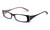 Calabria Viv 652 Designer Blue Light Blocking Reading Glasses in Black-Pink 52mm