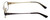 Side View of Dale Earnhardt Jr Blue Light Blocking Reading Glasses 6804 in Satin Brown 56mm N