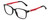 Enhance Kids Blue Light Blocking Reading Glasses in Matte Black/Red EN4118 48 mm