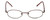 Front View of FlexPlus Designer Blue Light Blocking Reading Glasses Model 89 Brown-Satin 46mm