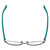 Top View of Coach Designer Blue Light Block Reading Glasses HC5032-9076-52 Satin Brown 52mm