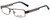 Profile View of Converse Designer Blue Light Blocking Reading Glasses K001 Brown 47mm 20 Powers