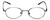 MetalFlex Designer Blue Light Blocking Reading Glasses Model M Ant-Pewter 48mm N