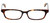 Front View of Sophia Loren Designer Blue Light Block Reading Glasses SL-M152-029 Sienna 49mm N