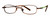 Calabria Viv Kids 107 Designer Blue Light Blocking Reading Glasses in Brown 43mm