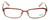 Front View of FACE Stockholm Believe 1311-5402 Progressive Lens Blue Light Glasses in Copper