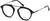 Tod's Designer Progressive Blue Light Glasses TO5181-001 Black 48mm 4 Powers