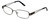 Profile View of Silver Dollar Progressive Blue Light Reading Glasses Cashmere 446 Graphite 53mm