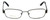 Front View of Silver Dollar Progressive Blue Light Reading Glasses Cashmere 446 Graphite 53mm