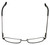 Top View of Silver Dollar Progressive Blue Light Reading Glasses Cashmere 446 Graphite 53mm