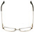 Top View of Silver Dollar Progressive Lens Blue Light Reading Glasses Connie in Pewter 49mm