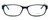 Front View of Enhance Optical Progressive Lens Blue Light Reading Glasses 3959 in Black 53mm