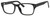 Esquire Designer Progressive Blue Light Blocking Glasses EQ1538-BLK Black 55mm