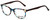 Front View of Calabria MetaFlex T Gold Designer Progressive Blue Light Glasses 44mm 20 Power