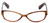Front View of Converse Designer Progressive Lens Blue Light Blocking Glasses Q013-Brown 51mm