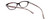 Close up View of iStamp Designer Progressive Blue Light Glasses XP601M-183 Brown 52mm 4 Powers