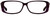 Jones New York Designer Progressive Blue Light Blocking Glasses J746 Purple 54mm