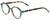 Profile View of Eyebobs Cheap Therapy Designer Blue Light Blocking Eyeglasses in Blue Brown Grey Tortoise Havana Unisex Round Full Rim Acetate 45 mm