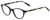 Profile View of Eyebobs Miss Judged Designer Blue Light Blocking Eyeglasses in Black Marble Tortoise Havana Grey Ladies Cateye Full Rim Acetate 47 mm