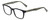 Profile View of Eyebobs C See Through Designer Progressive Lens Blue Light Blocking Eyeglasses in Gloss Black Mosaic White Snakeskin Unisex Square Full Rim Acetate 52 mm