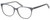 Profile View of Eyebobs Sweetie Designer Blue Light Blocking Eyeglasses in Silver Grey Ladies Cateye Full Rim Acetate 54 mm