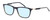 Profile View of Ducks Unlimited Labrador Designer Progressive Lens Blue Light Blocking Eyeglasses in Black Mens Rectangle Full Rim Acetate 54 mm