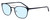 Profile View of Marie Claire MC6248-NVY Designer Blue Light Blocking Eyeglasses in Navy Blue Ladies Classic Full Rim Stainless Steel 49 mm