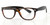 Profile View of Calabria Soho by Vivid 1008 Designer Blue Light Blocking Glasses in Tortoise