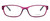 Front View of Enhance Optical Designer Blue Light Blocking Glasses 3959 in Purple-Black Oval