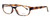 Profile View of Enhance Optical Designer Blue Light Blocking Glasses 3959 Tortoise Ladies 53mm