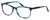 Profile View of Calabria Splash SP62 Designer Blue Light Block Glasses in Turquoise Cateye 54mm