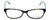 Front View of Calabria Splash Designer Blue Light Blocking Glasses SP59 Demi-Blue Unisex 54mm