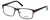 Profile View of Esquire Designer Blue Light Blocking Glasses EQ8651 in Gunmetal 54mm Unisex 54mm
