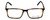 Front View of Calabria Viv Designer Blue Light Blocking Glasses 239 in Tortoise-Black 53mm
