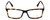 Front View of Calabria Viv Designer Blue Light Blocking Glasses 243 Tortoise 53mm Unisex 53mm