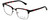 Profile View of Calabria Viv Designer Blue Light Blocking Glasses Vivid-257 in Demi Red 52mm