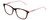 Profile View of Vivid Designer Blue Light Blocking Glasses Vivid-878 Tortiose-Pink 51mm Square