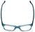 Top View of Ecru Designer Blue Light Blocking Glasses Morrison-050 in Tortoise-Blue 51mm