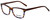 Profile View of Marie Claire Designer Blue Light Block Glasses MC6220-SLV Stripe Lavender 53mm