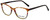 Profile View of Marie Claire Designer Blue Light Blocking Glasses MC6246-APS Apple Stripe 53mm