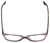 Top View of Corinne McCormack Progressive Blue Light Glasses West-End-LAV in Lavender 52mm