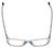 Top View of Vivid Designer Progressive Blue Light Glasses 886 Shiny Light Blue Acetate 53mm