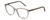 Profile View of Vivid Designer Progressive Blue Light Glasses Splash 75 Women Clear Sparkle 52mm