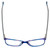 Top View of Vivid Designer Progressive Blue Light Glasses 893 Marble Bl/Purple Ladies 52mm