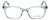 Front View of Vivid Designer Progressive Blue Light Glasses 912 Crystal Bl/Clear Ladies 51mm