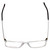 Top View of Vivid Designer Progressive Blue Light Glasses 891 in Glossy Crystal Clear 55 mm