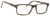 Front View of Esquire Progressive Lens Blue Light Glasses EQ1527 in Moss/Brown-53mm Mens 53mm